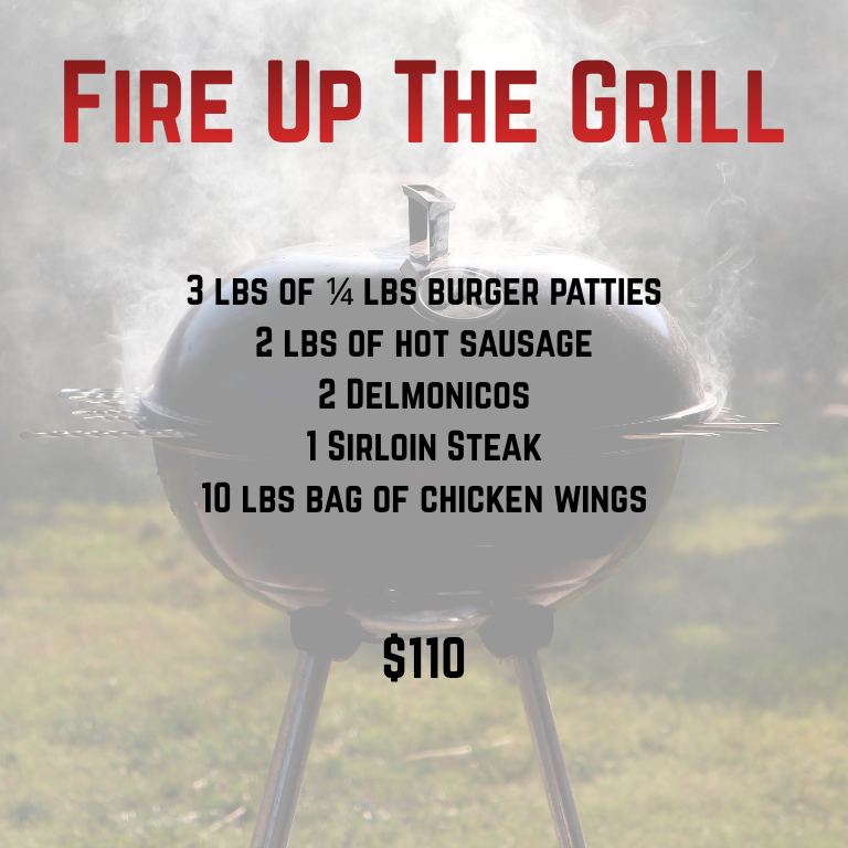 Freezer Meat Bundle- Grill Package