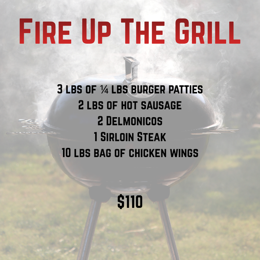 Freezer Meat Bundle- Grill Package